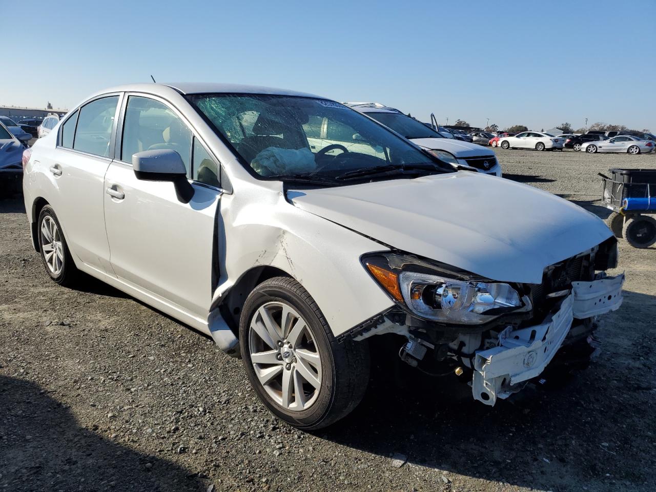 Lot #3028610939 2015 SUBARU IMPREZA PR