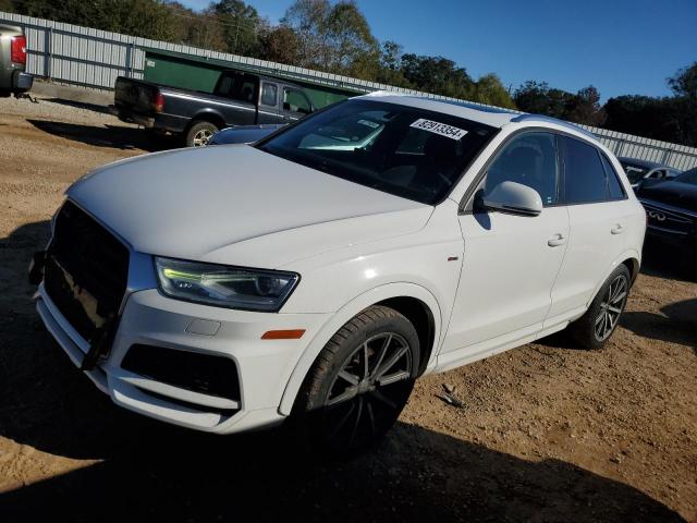 AUDI Q3 PREMIUM 2018 white  gas WA1BCCFS2JR030151 photo #1