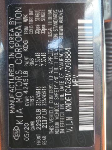 2021 KIA SELTOS SX KNDETCA28M7098884