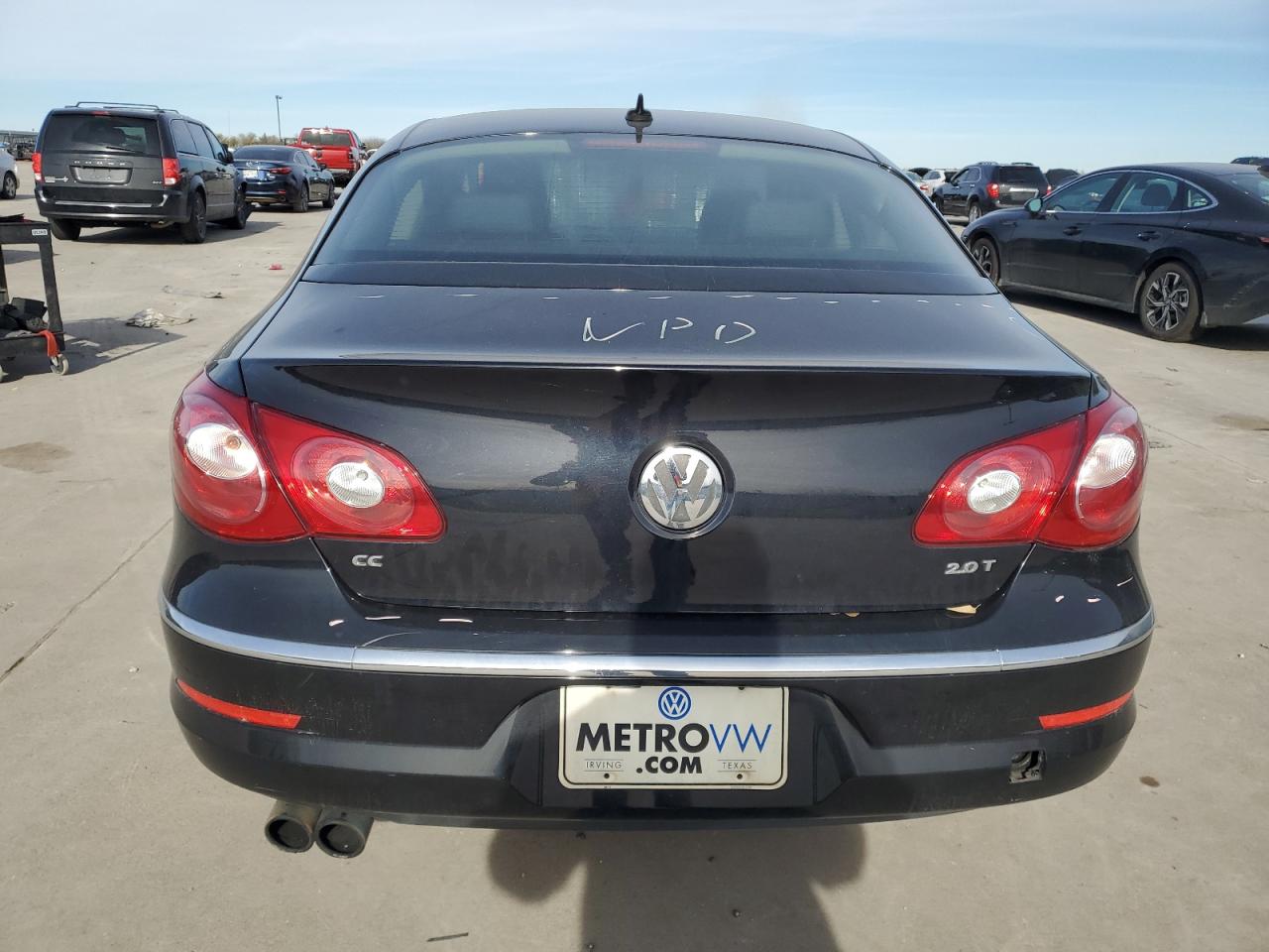 Lot #3038110220 2012 VOLKSWAGEN CC LUXURY