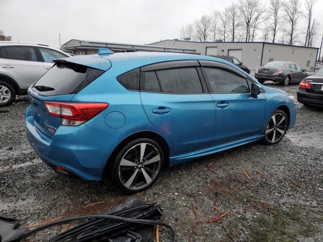 SUBARU IMPREZA SP 2019 blue  gas 4S3GTAM63K3701188 photo #4