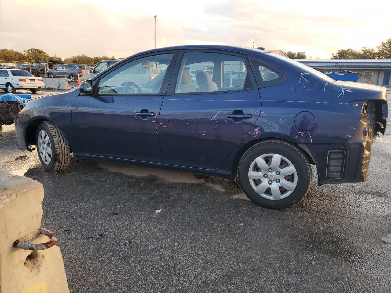 Lot #3030240131 2008 HYUNDAI ELANTRA GL