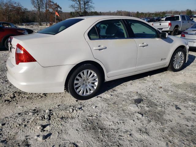 FORD FUSION HYB 2011 white  hybrid 3FADP0L31BR117050 photo #4