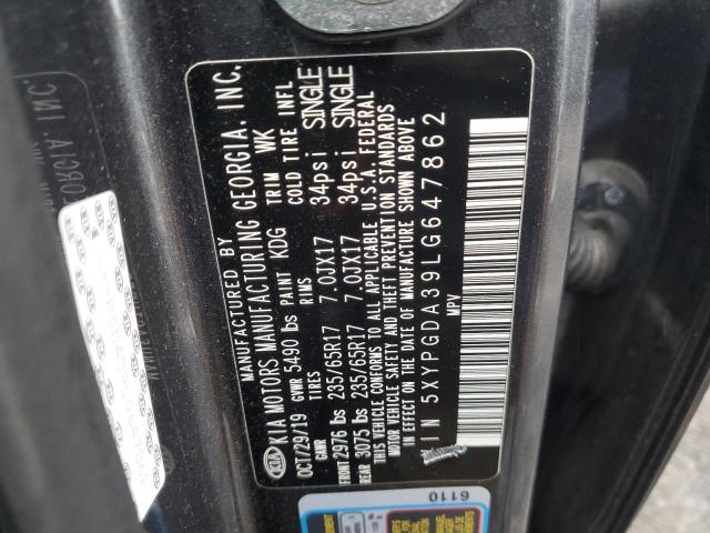 2020 KIA SORENTO L - 5XYPGDA39LG647862