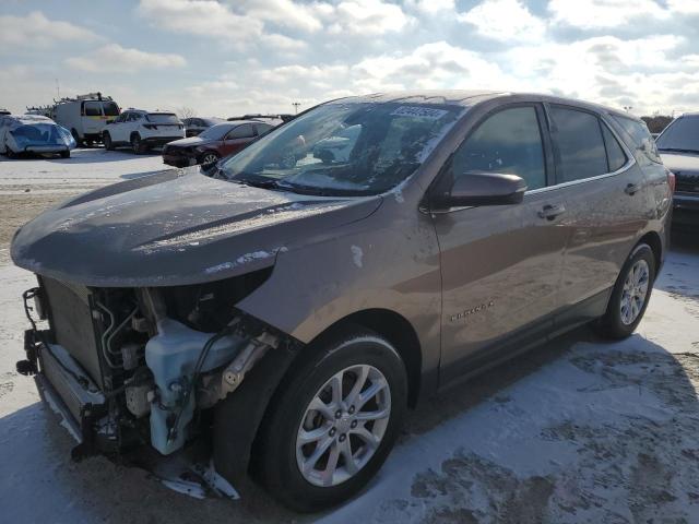 CHEVROLET EQUINOX LT 2018 brown  gas 3GNAXJEV2JL105516 photo #1