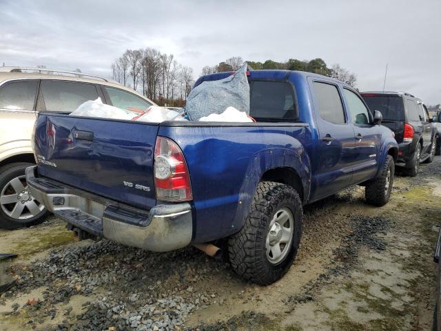 TOYOTA TACOMA DOU 2014 blue crew pic gas 5TFLU4EN7EX094521 photo #4