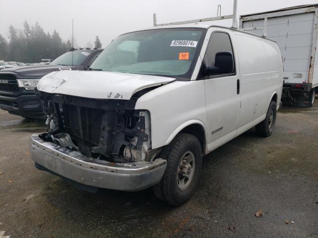 GMC SAVANA G25 2005 white  gas 1GTGG25V051126709 photo #1