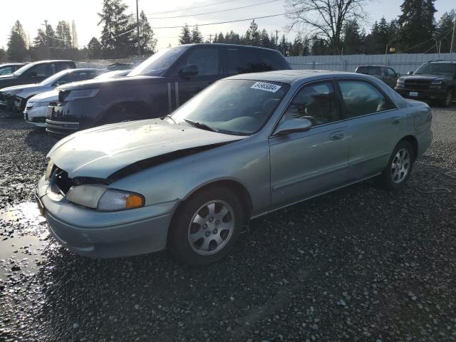 MAZDA 626 ES 1999 silver  gas 1YVGF22C1X5835600 photo #1