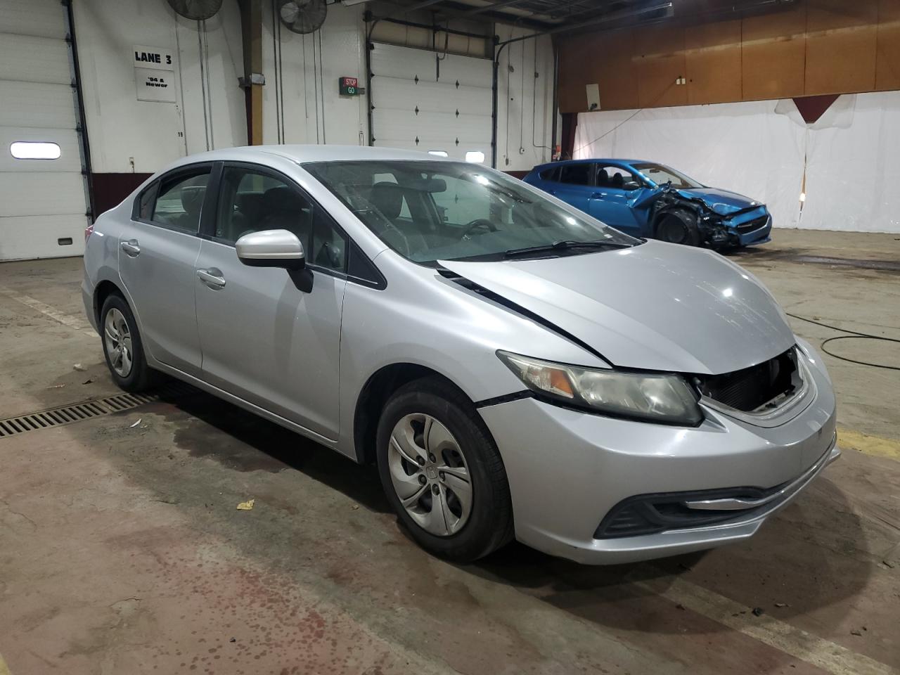 Lot #3141141904 2015 HONDA CIVIC LX