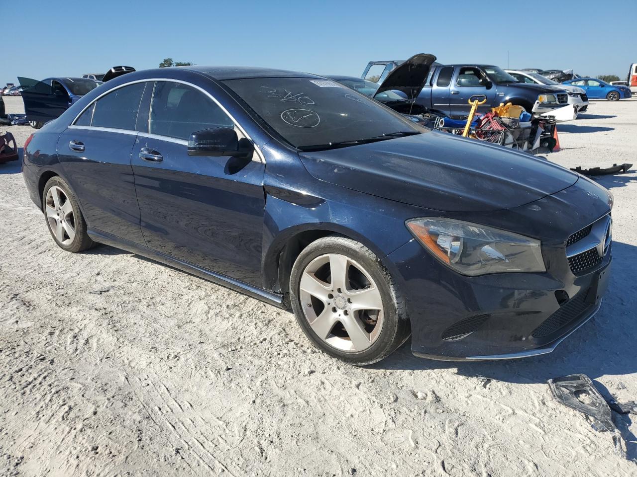 Lot #3024740251 2017 MERCEDES-BENZ CLA 250 4M