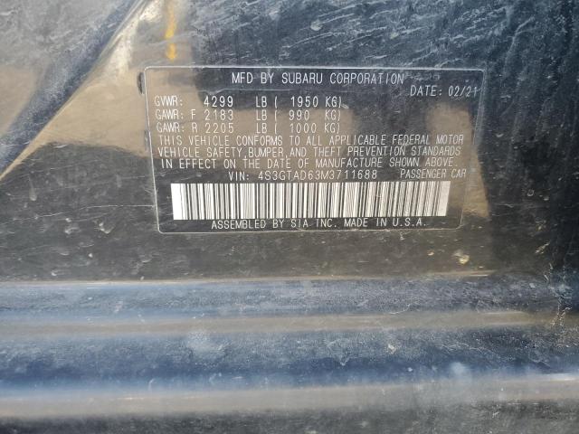 2021 SUBARU IMPREZA PR - 4S3GTAD63M3711688