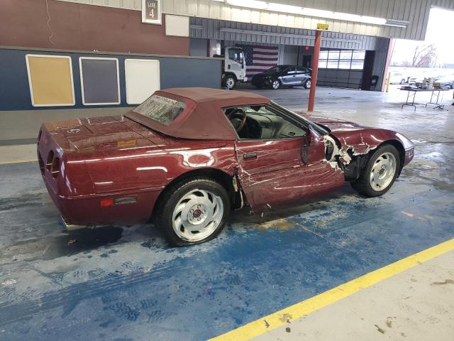 CHEVROLET CORVETTE 1993 burgundy  gas 1G1YY33P1P5104685 photo #4