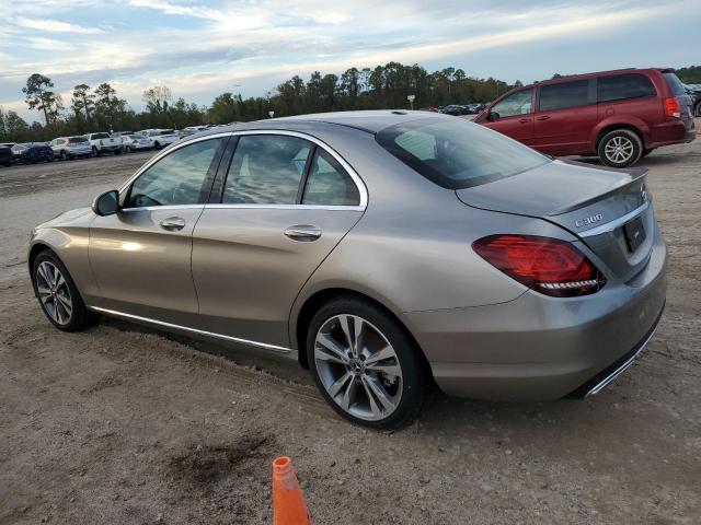 MERCEDES-BENZ C 300 4MAT 2019 gray  gas 55SWF8EB2KU313927 photo #3