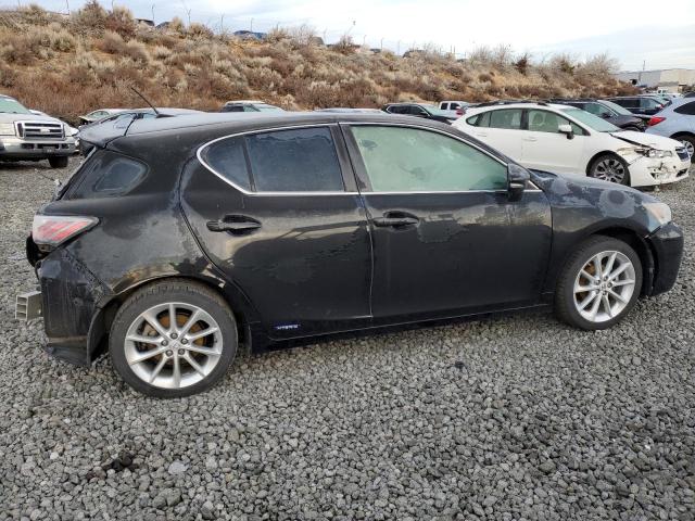 LEXUS CT 200 2013 black  hybrid engine JTHKD5BH6D2127471 photo #4