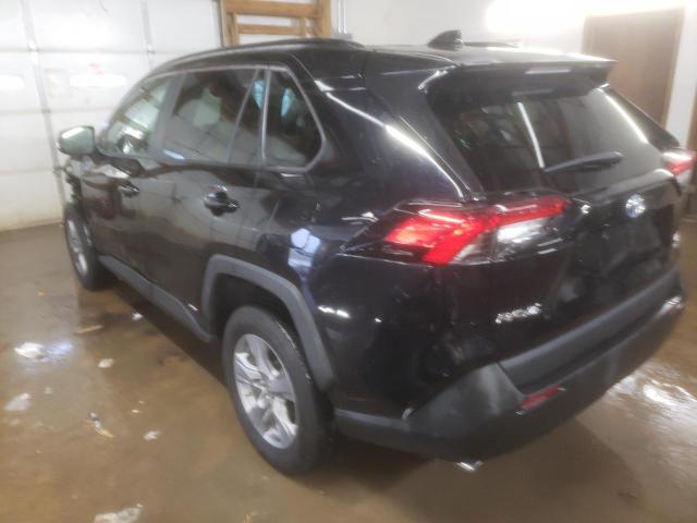 TOYOTA RAV4 LE 2023 black  hybrid engine 4T3MWRFV8PU090155 photo #3