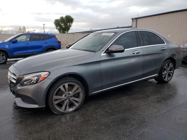 MERCEDES-BENZ C 300 4MAT 2018 charcoal  gas 55SWF4KB6JU271001 photo #1