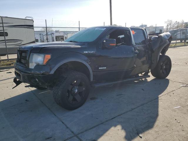 FORD F150 SUPER 2013 black  gas 1FTFW1ET4DFE07310 photo #1