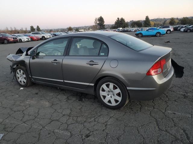 HONDA CIVIC LX 2007 gray  gas 1HGFA16597L083177 photo #3