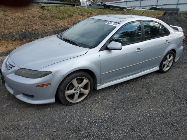 MAZDA 6 I 2005 silver hatchbac gas 1YVHP84C455M26408 photo #1