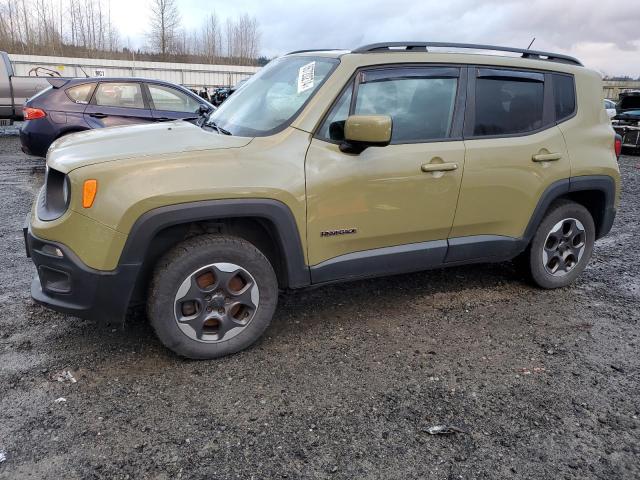 JEEP RENEGADE L 2015 green  gas ZACCJBBH0FPB63497 photo #1