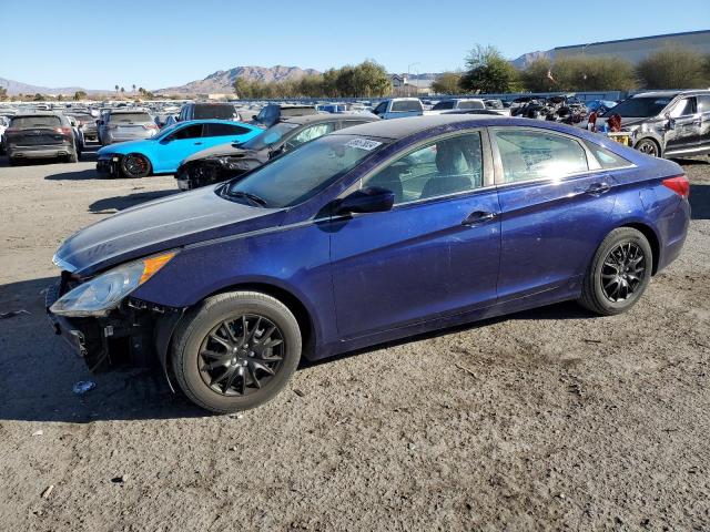 HYUNDAI SONATA GLS 2012 blue sedan 4d gas 5NPEB4AC2CH349250 photo #1