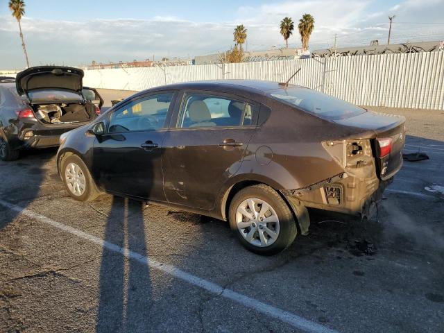 KIA RIO EX 2013 brown  gas KNADN4A34D6216940 photo #3