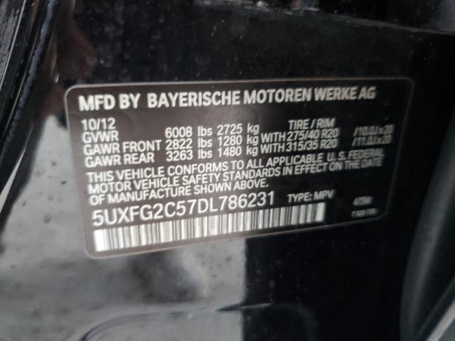 VIN 5UXFG2C57DL786231 2013 BMW X6 no.13