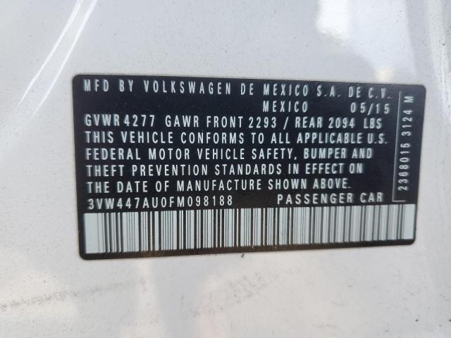 2015 VOLKSWAGEN GTI - 3VW447AU0FM098188