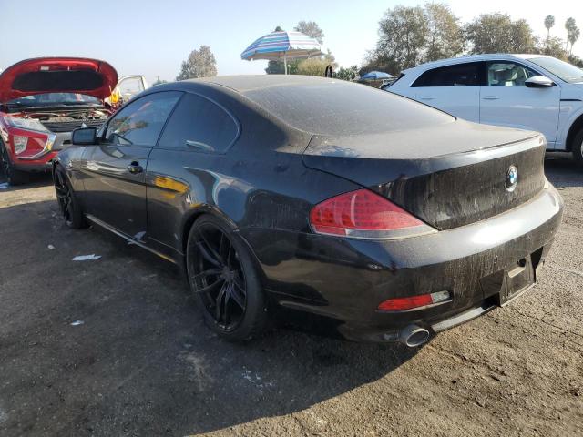 BMW 650 I 2007 black  gas WBAEH13517CR51826 photo #3