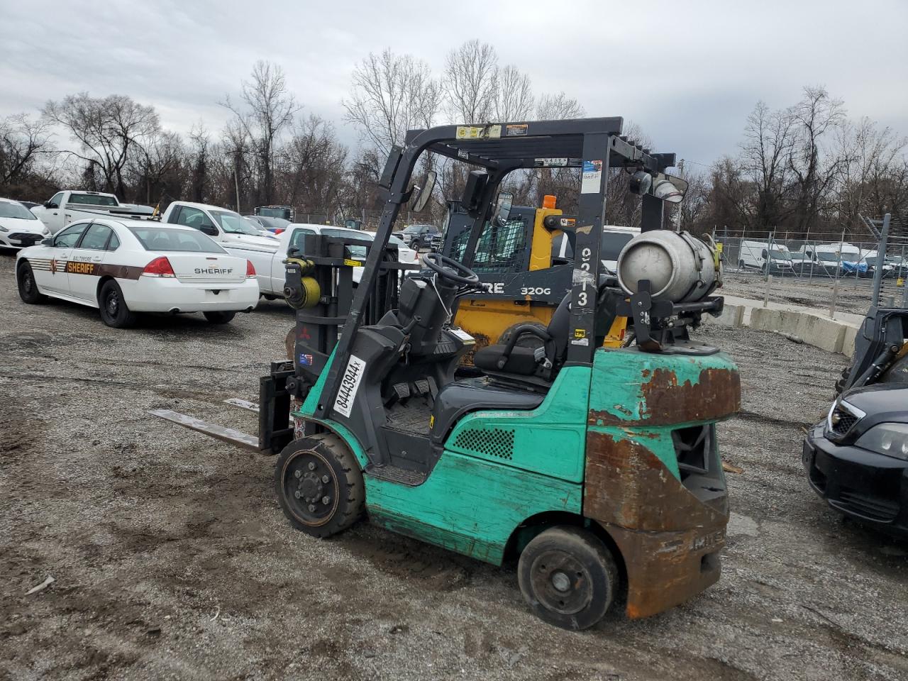 Lot #3034423716 2017 MITSUBISHI FORKLIFT