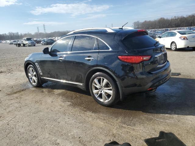 INFINITI QX70 2014 black  gas JN8CS1MU8EM450039 photo #3