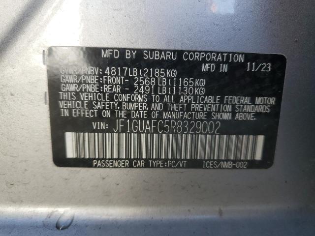 2024 SUBARU IMPREZA SP - JF1GUAFC5R8329002