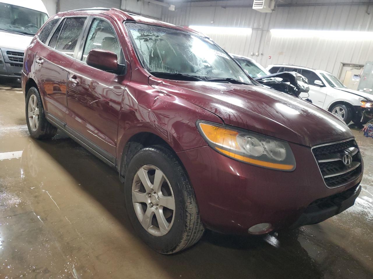 Lot #3024171913 2008 HYUNDAI SANTA FE S