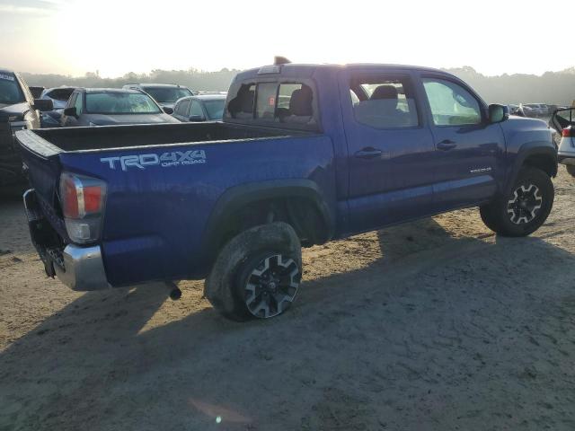 TOYOTA TACOMA DOU 2023 blue  gas 3TMCZ5AN9PM624770 photo #4