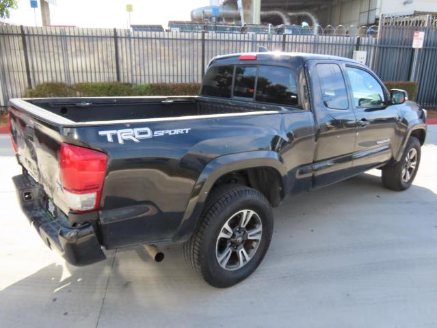 TOYOTA TACOMA ACC 2017 black  gas 5TFRZ5CN6HX053449 photo #4