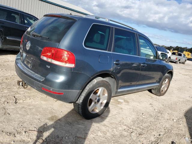 VOLKSWAGEN TOUAREG V6 2007 green 4dr spor gas WVGZE77L07D000435 photo #4