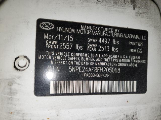 2015 HYUNDAI SONATA SE - 5NPE24AF8FH205068
