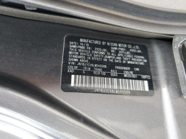 2020 NISSAN ROGUE SPOR - JN1BJ1CV8LW540588