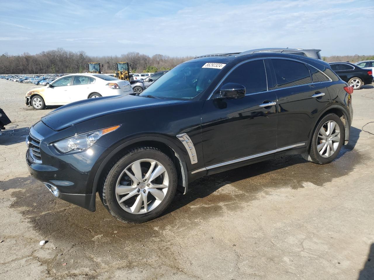 Lot #3034279067 2014 INFINITI QX70