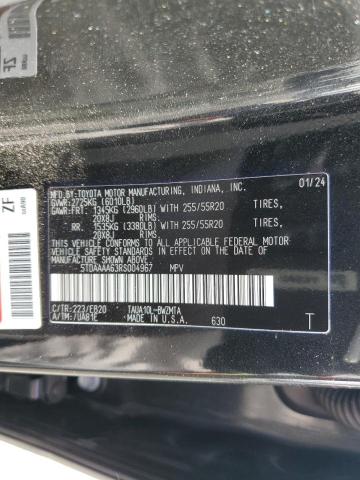2024 LEXUS TX 350 BAS 5TDAAAA63RS004967