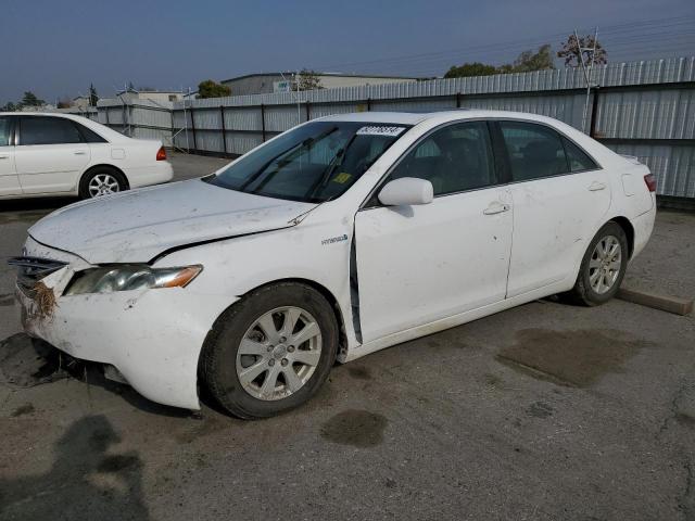 TOYOTA CAMRY HYBR 2009 white sedan 4d hybrid engine 4T1BB46K89U081351 photo #1