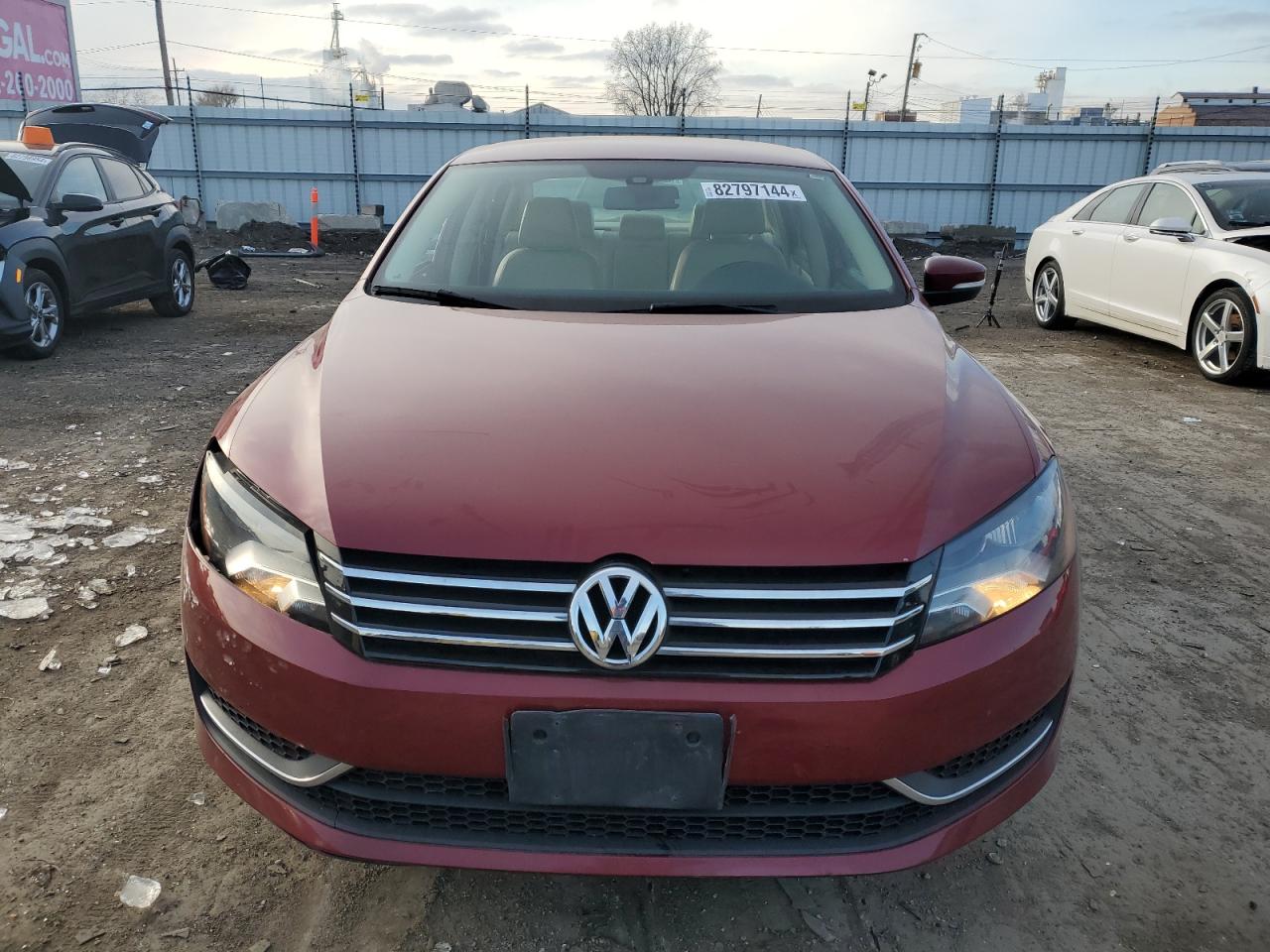 Lot #3023428254 2015 VOLKSWAGEN PASSAT S