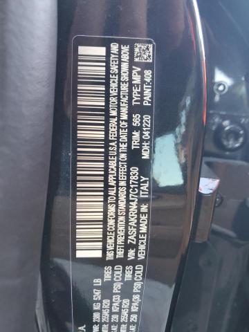 2018 ALFA ROMEO STELVIO TI ZASFAKRN4J7C17830