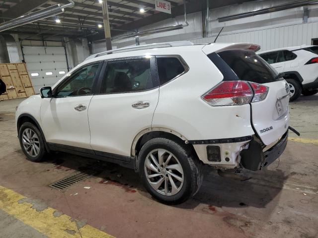 NISSAN ROGUE S 2015 white  gas 5N1AT2MV2FC761094 photo #3