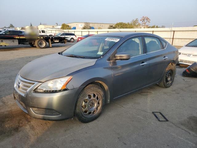 NISSAN SENTRA S 2015 gray  gas 3N1AB7AP3FL661216 photo #1