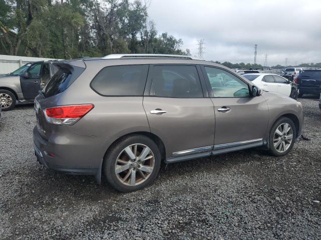 NISSAN PATHFINDER 2014 tan  gas 5N1AR2MN3EC621214 photo #4