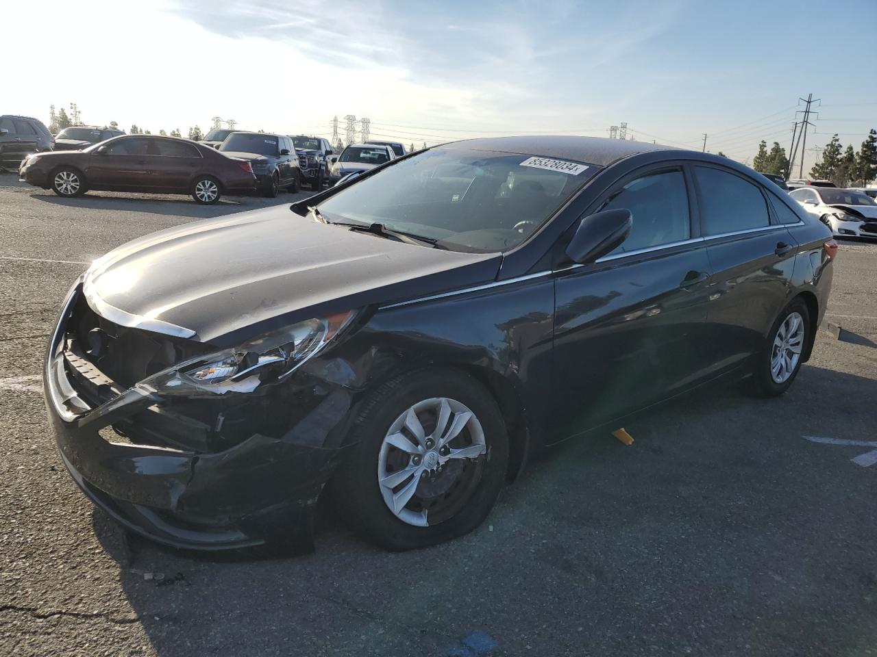 Lot #3051377641 2011 HYUNDAI SONATA GLS