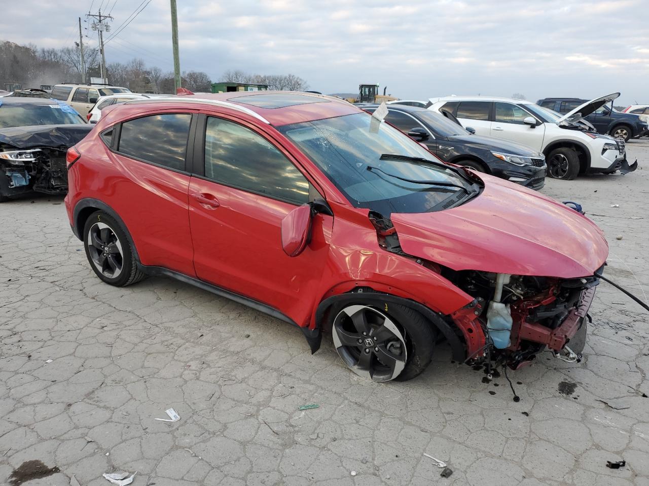 Lot #3027047806 2018 HONDA HR-V EXL