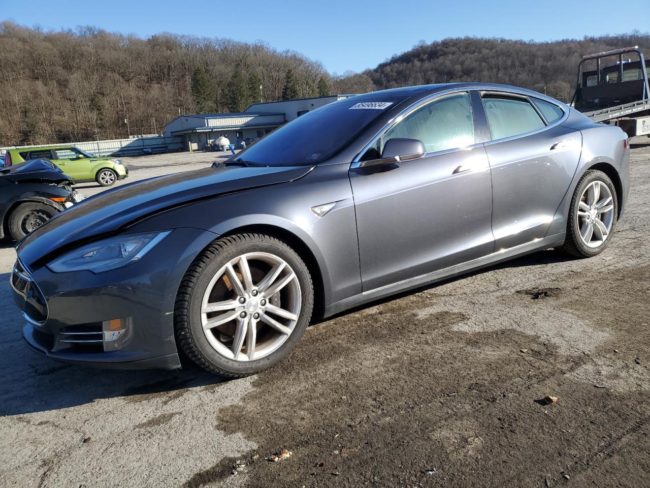  Salvage Tesla Model S