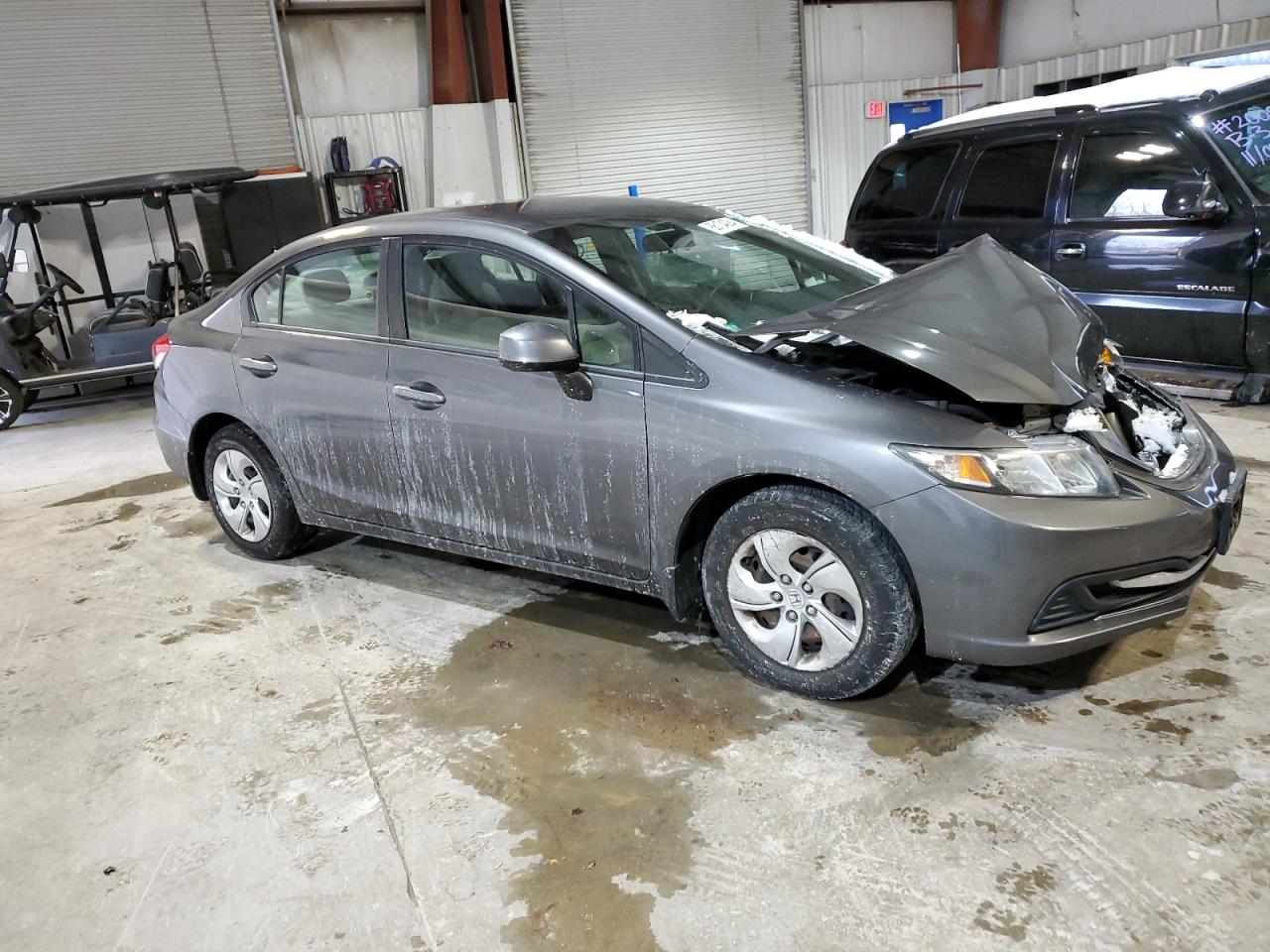 Lot #3034307099 2013 HONDA CIVIC LX